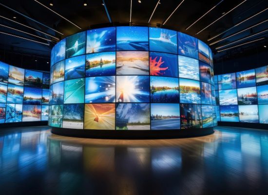 this is big LED video wall.